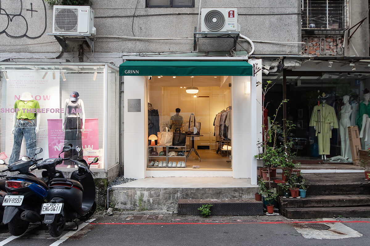 東區男裝品牌 GRINN