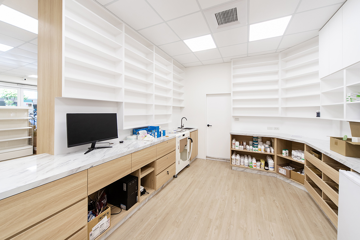 博昇藥局｜室內裝潢 & 品牌設計